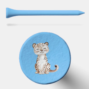Be Wild Cheetah Golf Tees
