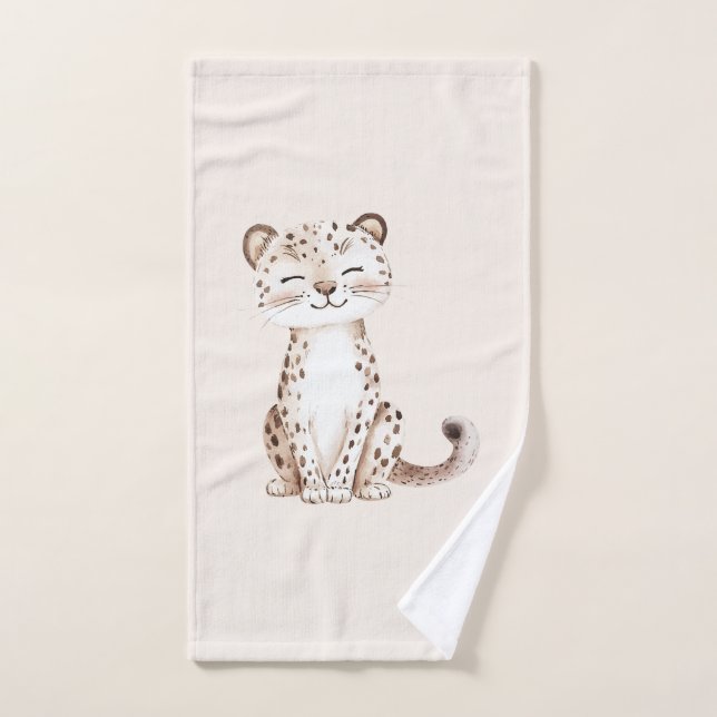Be Wild Cheetah Hand Towel (Hand Towel)