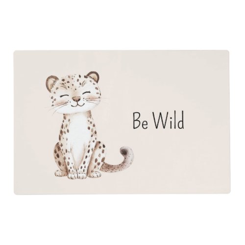 Be Wild Cheetah Placemat