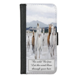 Be wild Horse iPhone 8/7 Wallet Case
