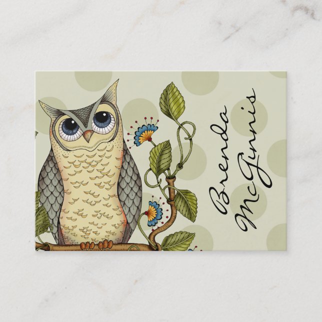 Be Wise - Business/Mommy Card (Front)