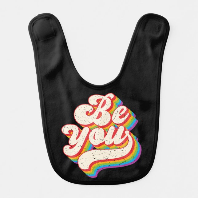 Be You! Baby Bib (Front)