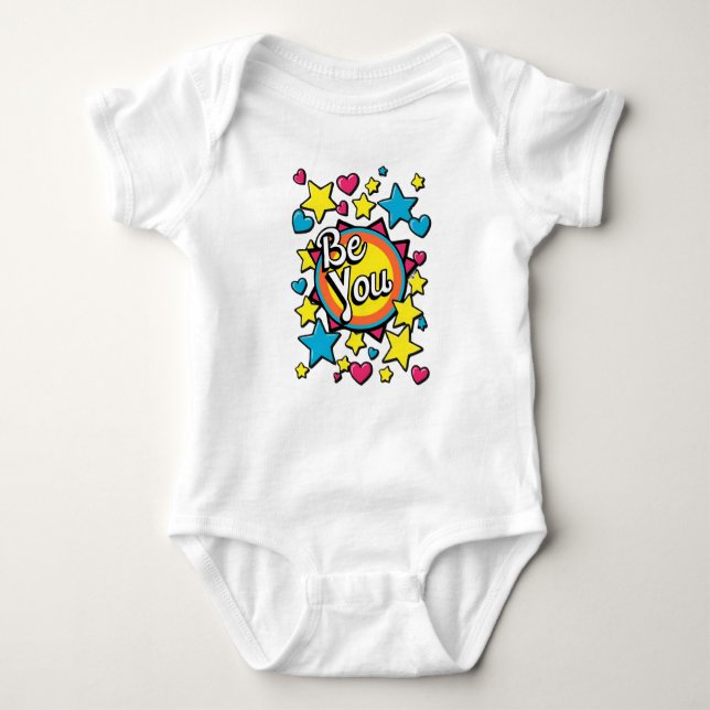 Be you baby bodysuit (Front)