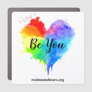 Be You Car Magnet
