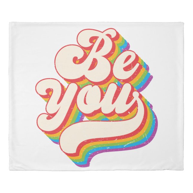 Be You! Duvet Cover (Front)