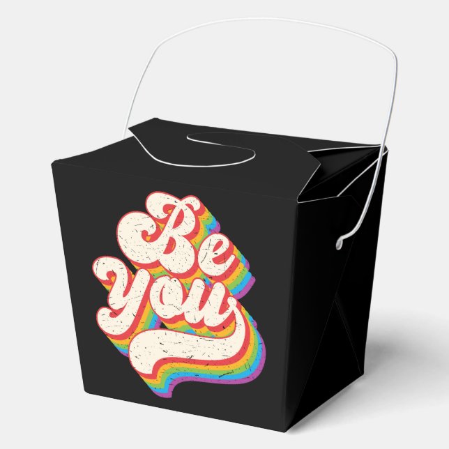 Be You! Favor Box (Front)