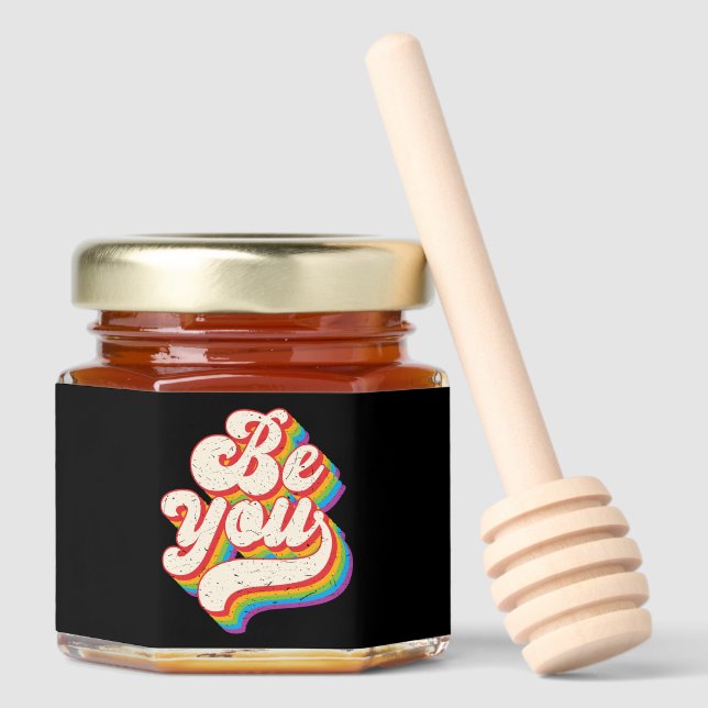 Be You! Honey Jar Favors (Front)