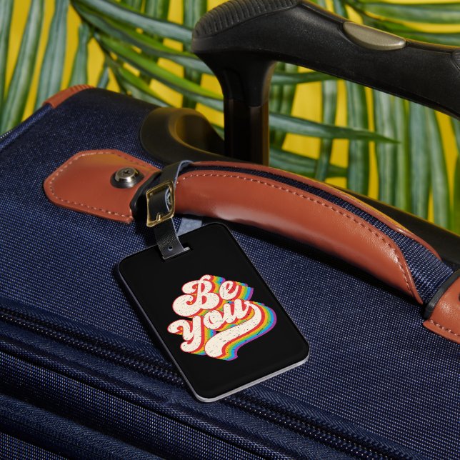 Be You! Luggage Tag (Front Insitu 1)