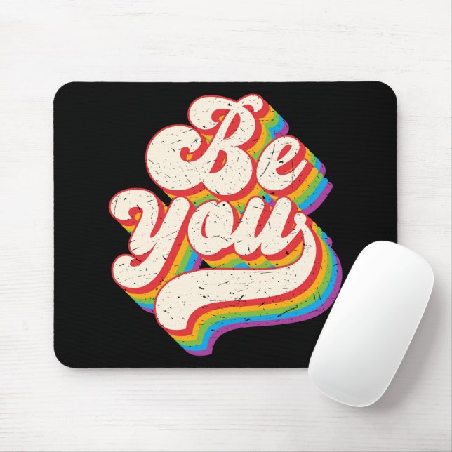 Be You! Mouse Pad (With Mouse)