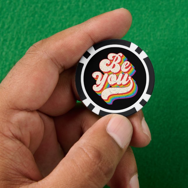Be You! Poker Chips (Hand)