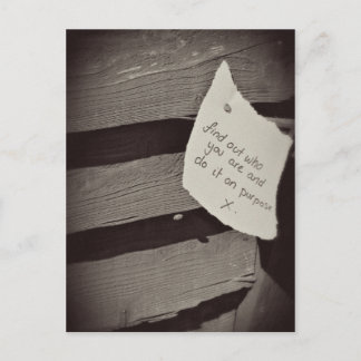 Be You postcard
