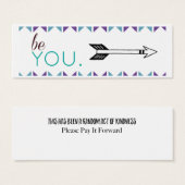 Be You Random Acts of Kindness Card (Front & Back)