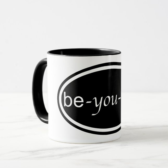 "Be-You-Tiful" mug (Front Left)