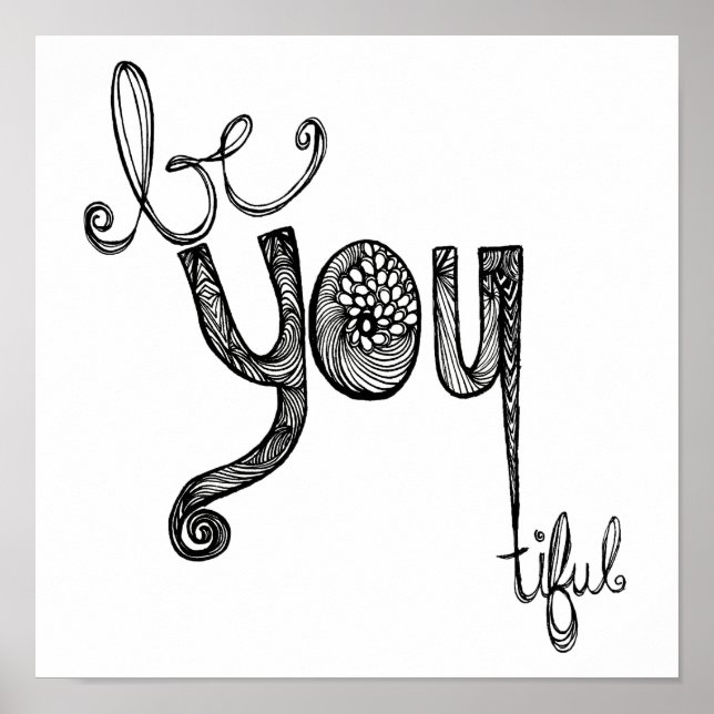 Be-You-Tiful Poster (Front)