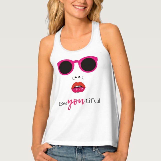Be you tiful  women T-shirt design (Front)