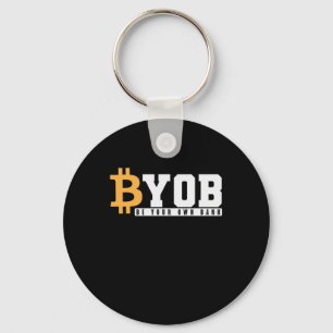 Be your own Bank Bitcoin Wallet Keychain