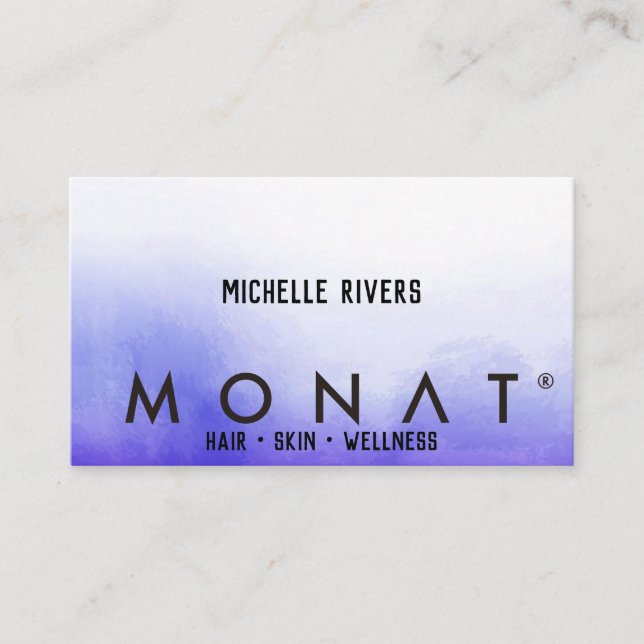 be your own boss MONAT business card (Front)
