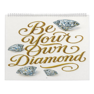 "Be Your Own Diamond: A Year of Power Quotes 2026" Calendar