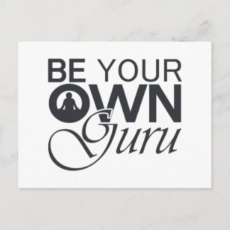 Be Your Own Guru Postcard
