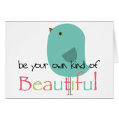 Be Your Own Kind of Beautiful (Front Horizontal)