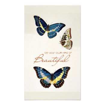 Be Your Own Kind Of Beautiful. Monarch Butterflies Photo Print by OutFrontProductions at Zazzle