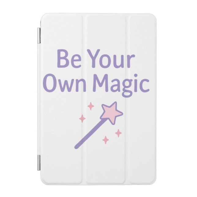 Be Your Own Magic Pastel Design iPad Mini Cover (Front)
