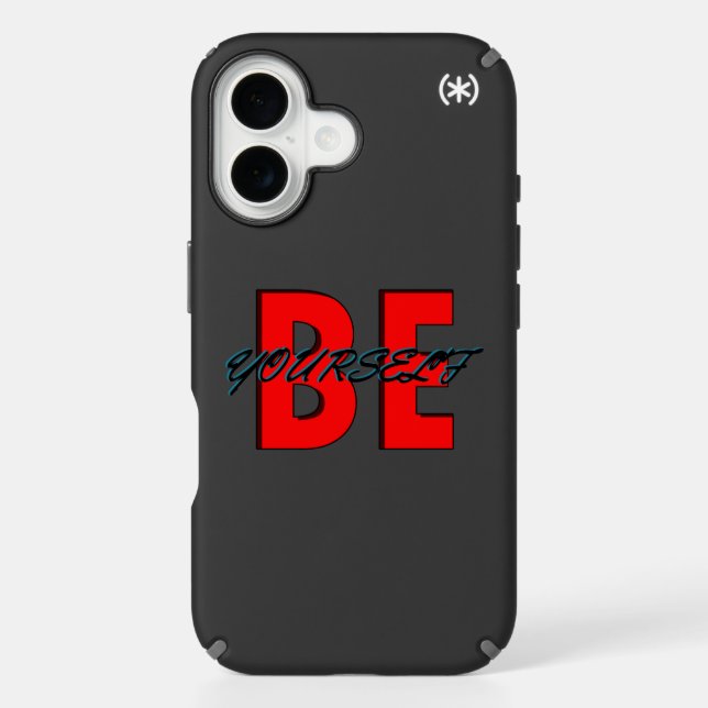 BE YOUR SELF SPECK iPhone CASE (Front)
