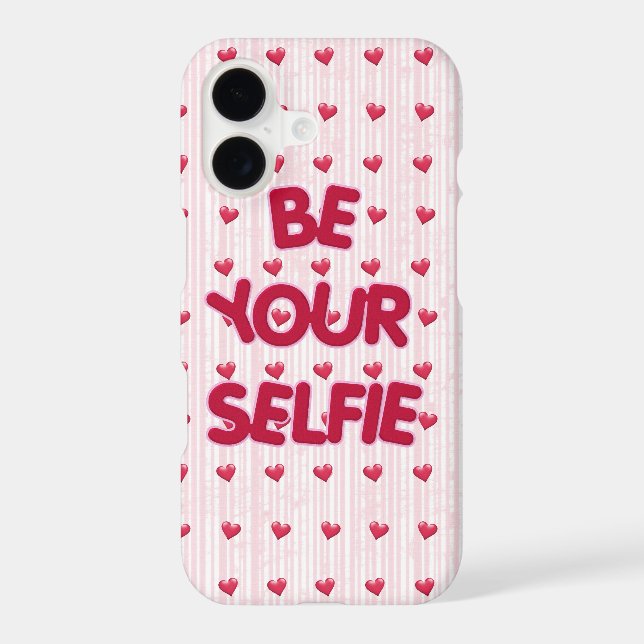 be your selfie quote Case-Mate iPhone case (Back)