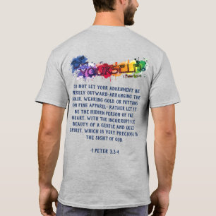 Be Yourself Art T-Shirt (Back)