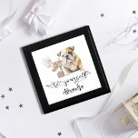 Be Yourself Bulldog Watercolor Puppy Illustration Gift Box<br><div class="desc">Delight in the charm of the "Be Yourself Bulldog Watercolor Puppy Illustration" gift box, featuring an adorable illustration of a Bulldog puppy standing next to a mailbox with soft white balloons emerging from it. This endearing scene, complete with a gift, makes it an ideal addition to any nursery room, perfect...</div>