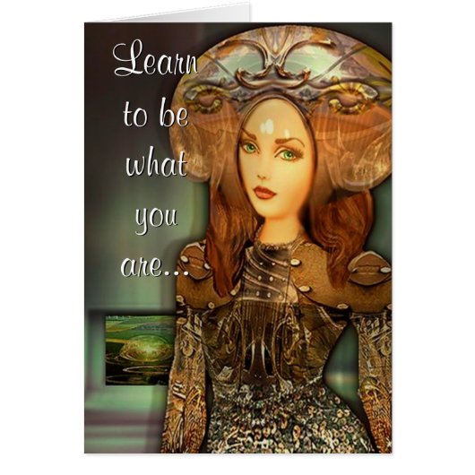 Be Yourself Customizable Cards (Front)