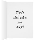 Be Yourself Customizable Cards (Inside (Right))