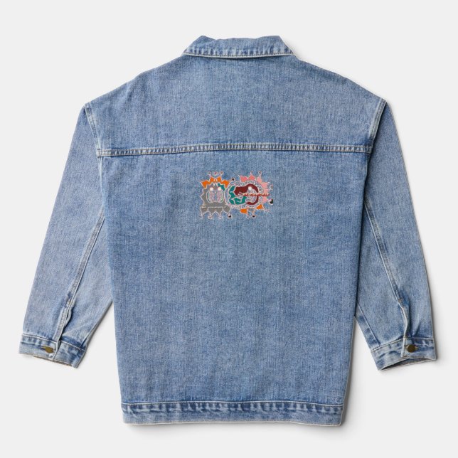 Be Yourself Denim Jacket (Back)