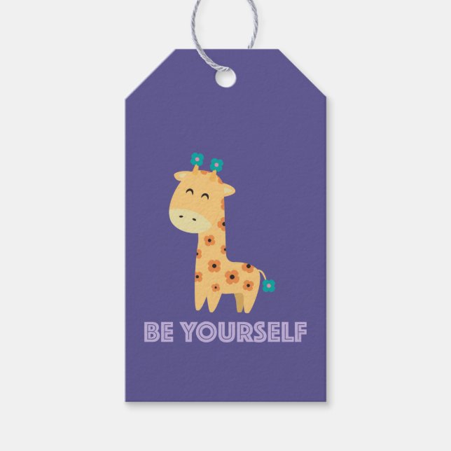 Be Yourself Gift Tag (Front)