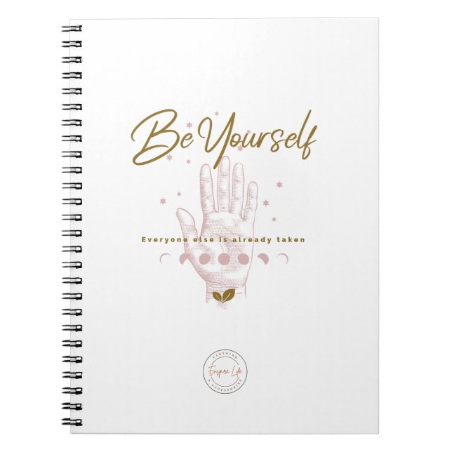 Be Yourself Hand Photo Book (Front)