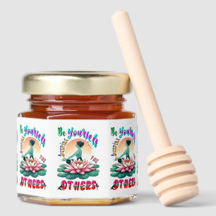 Be Yourself Inspire The Others Honey Jar Favors