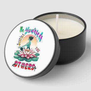 Be Yourself Inspire The Others Mini Candle Favors