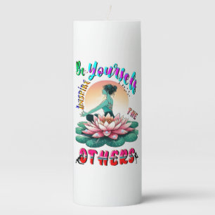 Be Yourself Inspire The Others Pillar Candle