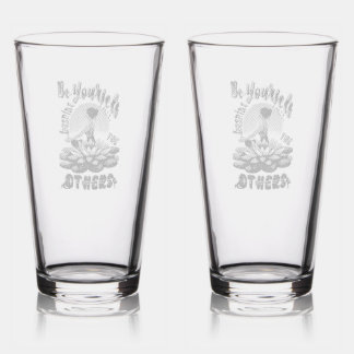 Be Yourself Inspire The Others Pint Glass