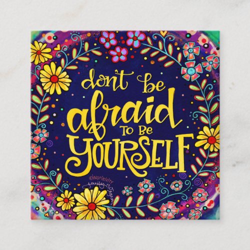 Be Yourself Inspirivity kindness cards