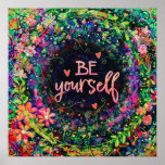 ”Be Yourself” Inspirivity Poster