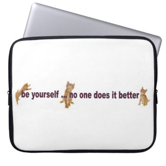 Be Yourself Laptop Sleeve