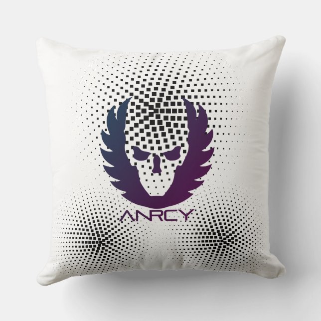 BE YOURSELF LIKE A BRAND  THROW PILLOW (Back)