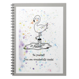 'Be Yourself' notebook