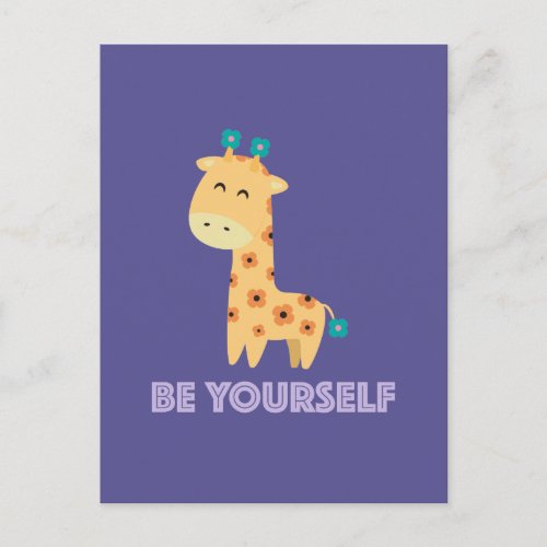 Be Yourself Postcard