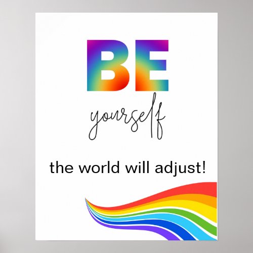 Be Yourself Poster