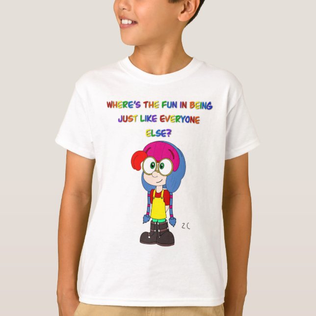 Be yourself shirt (Front)