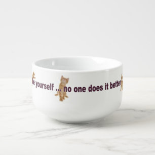 Be Yourself Soup Mug