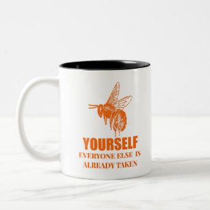 Be Yourself Two-Tone Coffee Mug