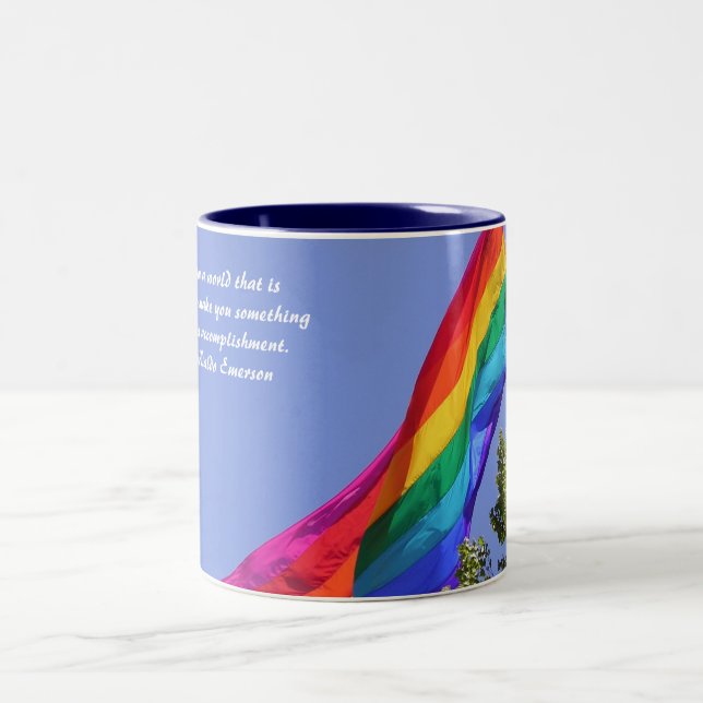 Be Yourself Two-Tone Coffee Mug (Center)